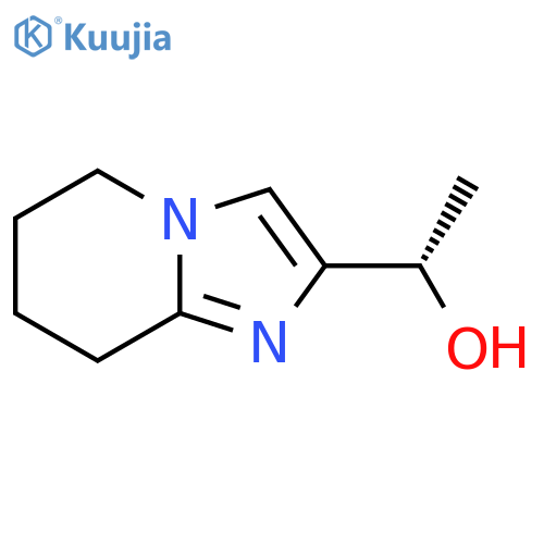 (1S)-1-{5H,6H,7H,8H-imidazo1,2-apyridin-2-yl}ethan-1-ol structure