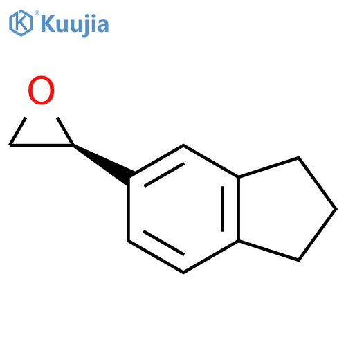 (2S)-2-(2,3-dihydro-1H-inden-5-yl)oxirane structure