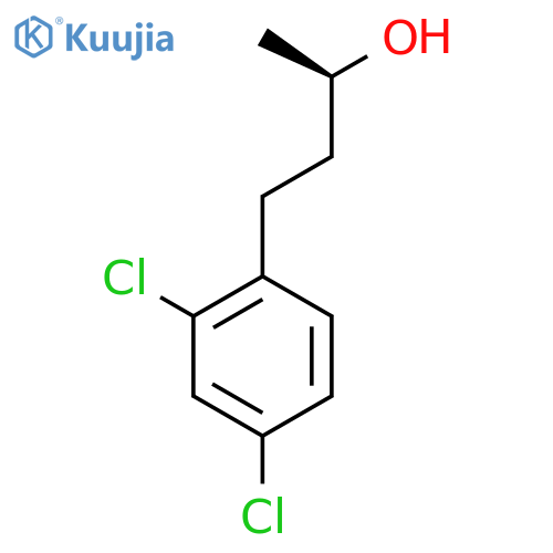 (2R)-4-(2,4-dichlorophenyl)butan-2-ol structure