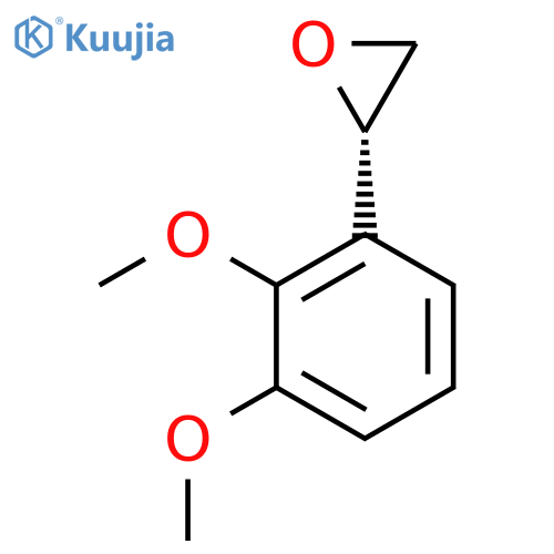 (2S)-2-(2,3-dimethoxyphenyl)oxirane structure