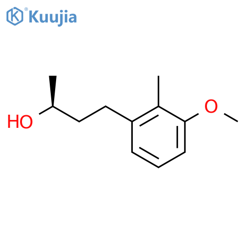 (2S)-4-(3-methoxy-2-methylphenyl)butan-2-ol structure