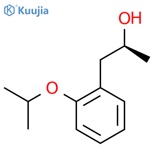 (2S)-1-2-(propan-2-yloxy)phenylpropan-2-ol structure