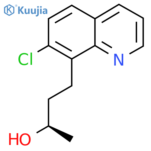 (2R)-4-(7-chloroquinolin-8-yl)butan-2-ol structure