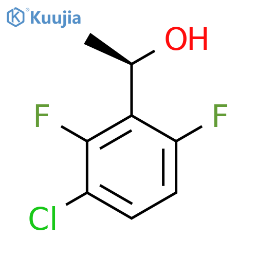 (1R)-1-(3-chloro-2,6-difluorophenyl)ethan-1-ol structure