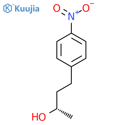 (2S)-4-(4-nitrophenyl)butan-2-ol structure