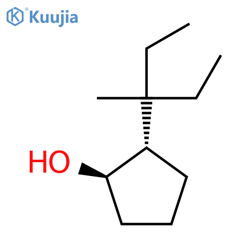 rac-(1R,2S)-2-(3-methylpentan-3-yl)cyclopentan-1-ol structure