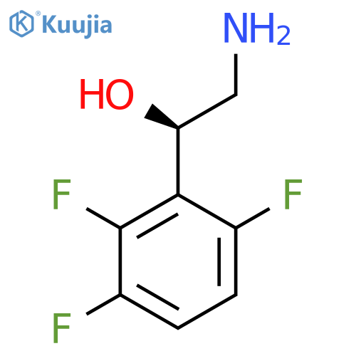 (1R)-2-amino-1-(2,3,6-trifluorophenyl)ethan-1-ol structure