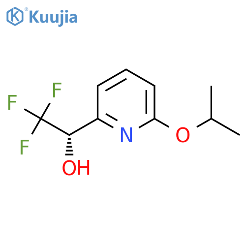 (1S)-2,2,2-trifluoro-1-6-(propan-2-yloxy)pyridin-2-ylethan-1-ol structure