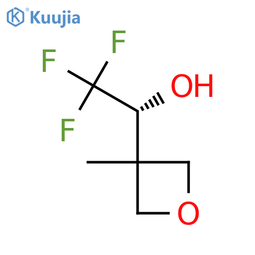 (1R)-2,2,2-trifluoro-1-(3-methyloxetan-3-yl)ethan-1-ol structure