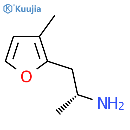 (2R)-1-(3-methylfuran-2-yl)propan-2-amine structure