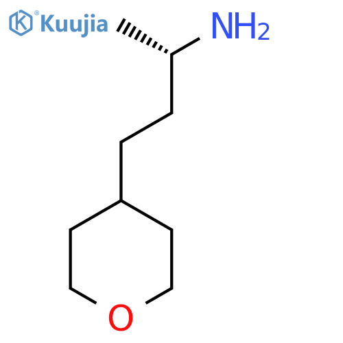 (2S)-4-(oxan-4-yl)butan-2-amine structure