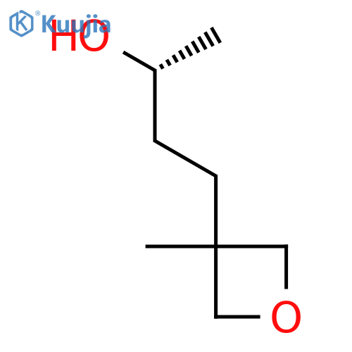 (2R)-4-(3-methyloxetan-3-yl)butan-2-ol structure