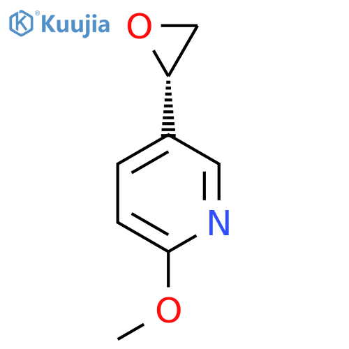 2-methoxy-5-(2S)-oxiran-2-ylpyridine structure