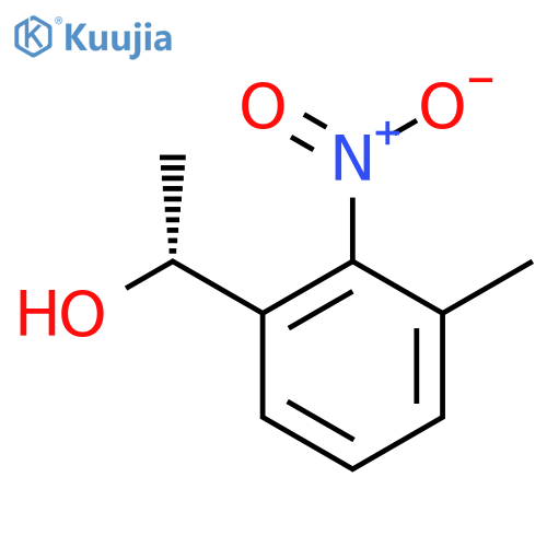 (1R)-1-(3-methyl-2-nitrophenyl)ethan-1-ol structure