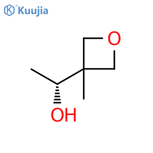 (1R)-1-(3-methyloxetan-3-yl)ethan-1-ol structure