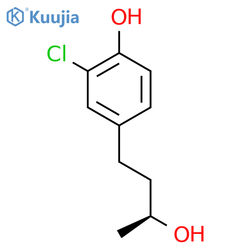 2-chloro-4-(3S)-3-hydroxybutylphenol structure