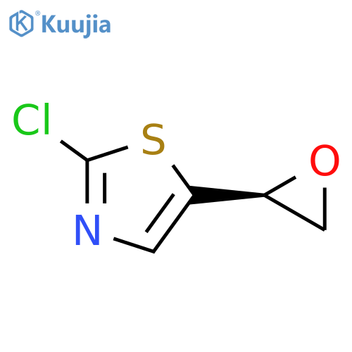 2-chloro-5-(2S)-oxiran-2-yl-1,3-thiazole structure