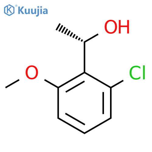 (1S)-1-(2-chloro-6-methoxyphenyl)ethan-1-ol structure