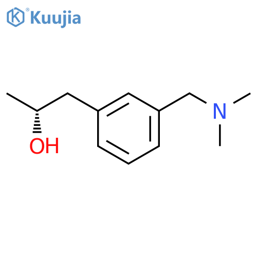 (2R)-1-{3-(dimethylamino)methylphenyl}propan-2-ol structure