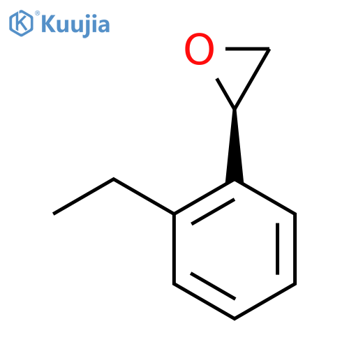 (2R)-2-(2-ethylphenyl)oxirane structure