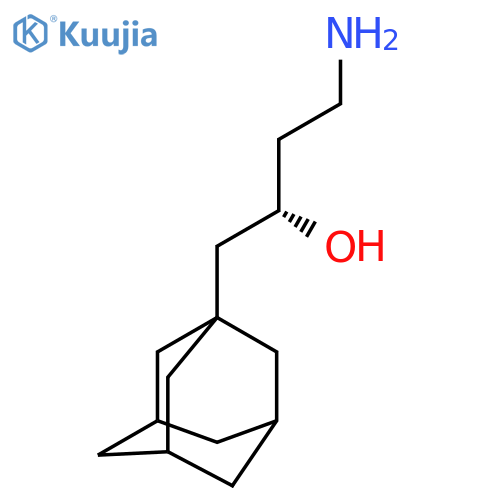(2R)-1-(adamantan-1-yl)-4-aminobutan-2-ol structure