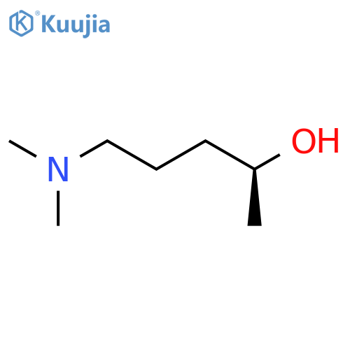 (2S)-5-(dimethylamino)pentan-2-ol structure
