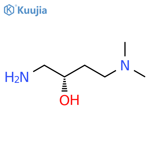 (2S)-1-amino-4-(dimethylamino)butan-2-ol structure