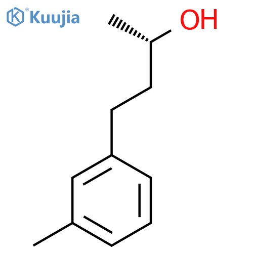 (2S)-4-(3-methylphenyl)butan-2-ol structure