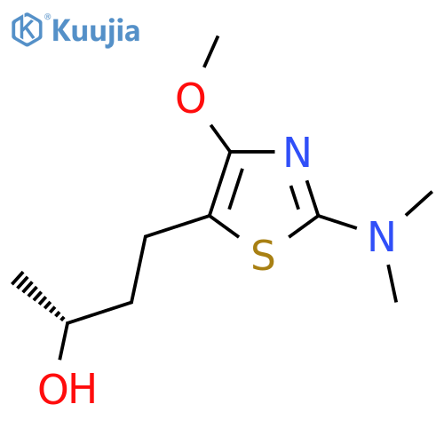 (2R)-4-2-(dimethylamino)-4-methoxy-1,3-thiazol-5-ylbutan-2-ol structure