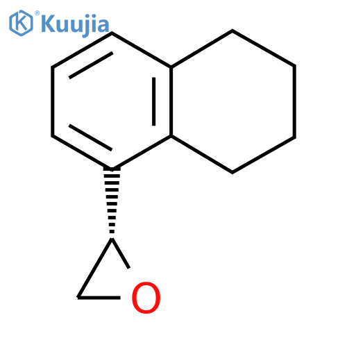 (2S)-2-(5,6,7,8-tetrahydronaphthalen-1-yl)oxirane structure