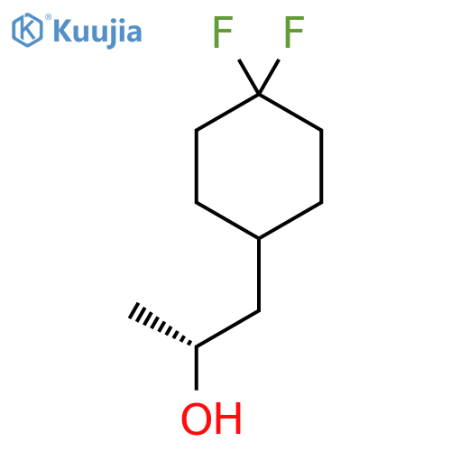(2R)-1-(4,4-difluorocyclohexyl)propan-2-ol structure