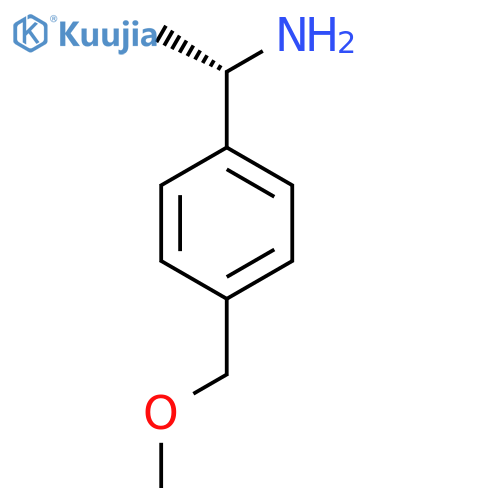(1S)-1-4-(methoxymethyl)phenylethan-1-amine structure