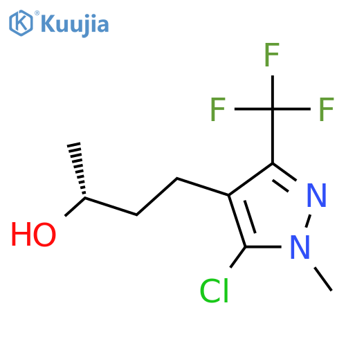 (2R)-4-5-chloro-1-methyl-3-(trifluoromethyl)-1H-pyrazol-4-ylbutan-2-ol structure