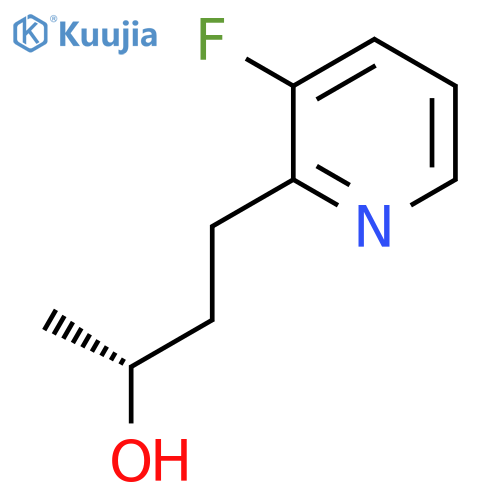 (2R)-4-(3-fluoropyridin-2-yl)butan-2-ol structure