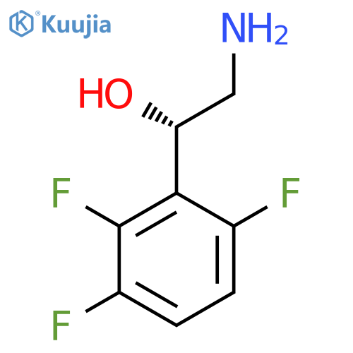 (1S)-2-amino-1-(2,3,6-trifluorophenyl)ethan-1-ol structure