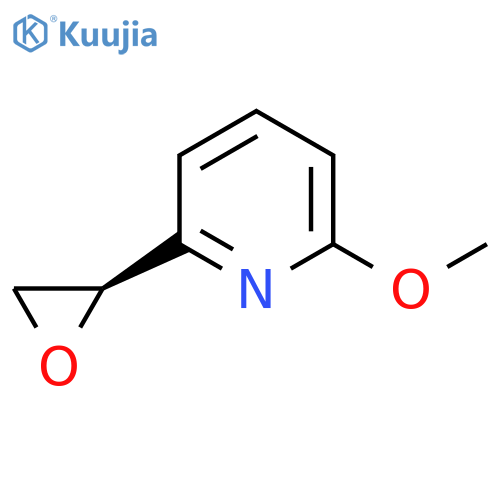 2-methoxy-6-(2R)-oxiran-2-ylpyridine structure