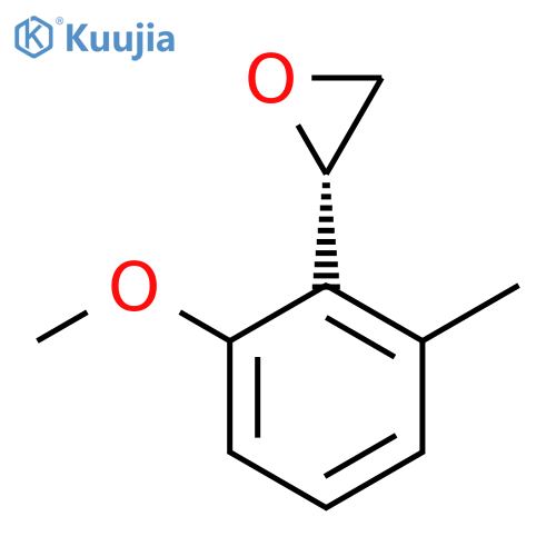 (2S)-2-(2-methoxy-6-methylphenyl)oxirane structure
