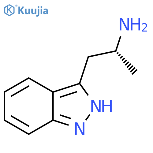 (2R)-1-(1H-indazol-3-yl)propan-2-amine structure