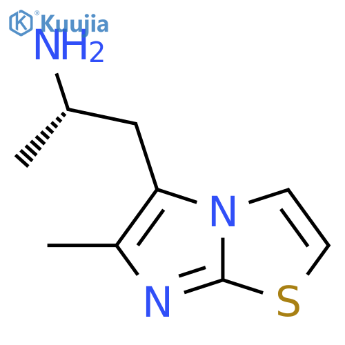 (2S)-1-{6-methylimidazo2,1-b1,3thiazol-5-yl}propan-2-amine structure