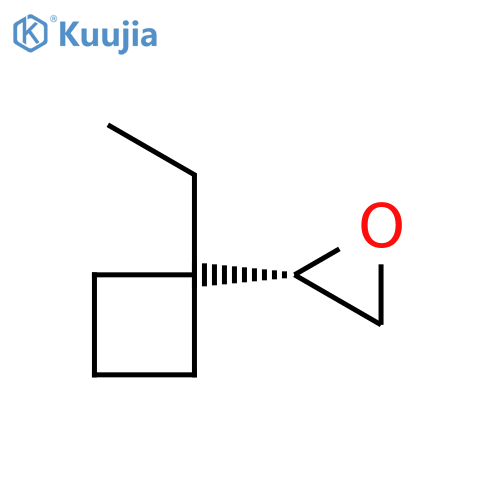 (2S)-2-(1-ethylcyclobutyl)oxirane structure