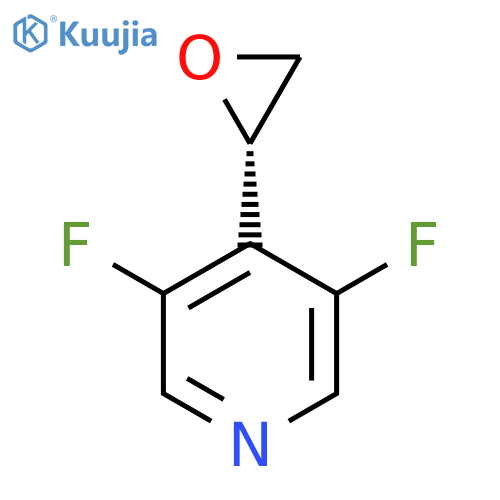 3,5-difluoro-4-(2S)-oxiran-2-ylpyridine structure