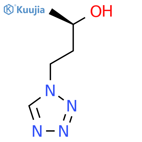 (2R)-4-(1H-1,2,3,4-tetrazol-1-yl)butan-2-ol structure