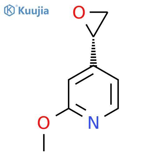 2-methoxy-4-(2S)-oxiran-2-ylpyridine structure