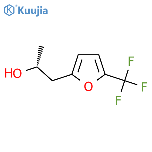 (2R)-1-5-(trifluoromethyl)furan-2-ylpropan-2-ol structure