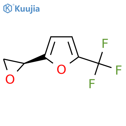 2-(2S)-oxiran-2-yl-5-(trifluoromethyl)furan structure