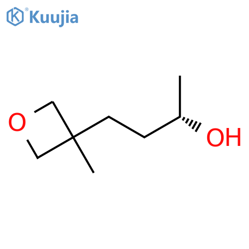 (2S)-4-(3-methyloxetan-3-yl)butan-2-ol structure
