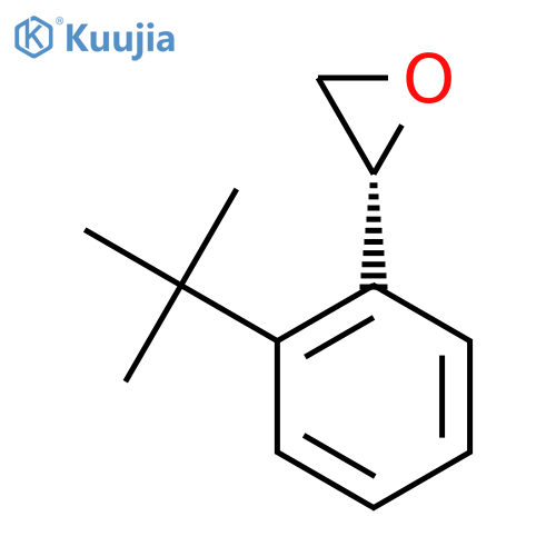 (2R)-2-(2-tert-butylphenyl)oxirane structure
