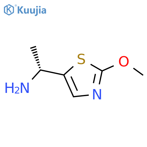 (1R)-1-(2-methoxy-1,3-thiazol-5-yl)ethan-1-amine structure
