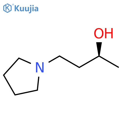 (2S)-4-(pyrrolidin-1-yl)butan-2-ol structure
