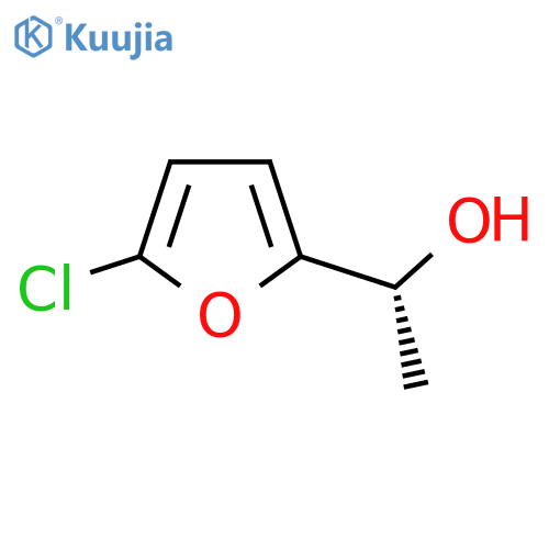 (1R)-1-(5-chlorofuran-2-yl)ethan-1-ol structure